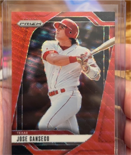 2025 Panini Prizm #147 Jose Canseco — front