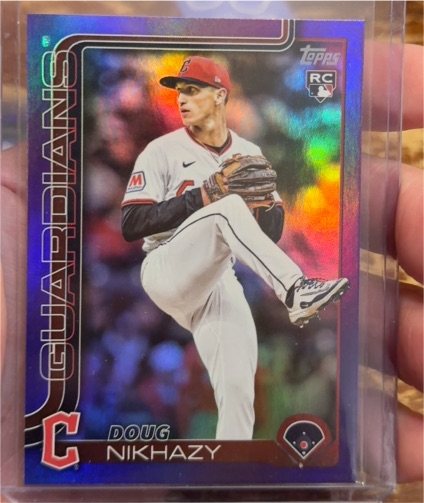 2025 Topps Chrome Update #USC119 Doug Nikhazy — front