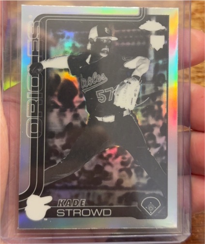 2025 Topps Chrome Update #USC193 Kade Strowd — front