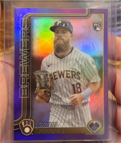 2025 Topps Update Series #US92 Drew Avans — front