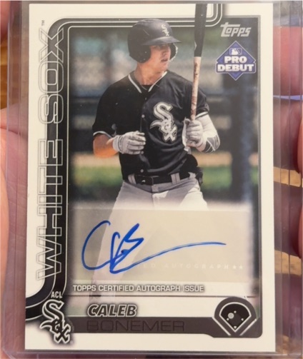 2025 Topps Pro Debut #PD-15 Caleb Bonemer — front
