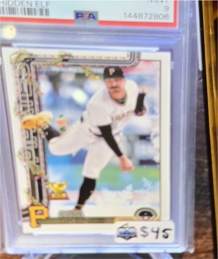 2025 Topps Holiday #H70 Paul Skenes — front