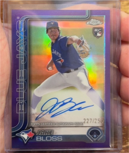 2025 Topps Chrome #RA-JB Jake Bloss — front