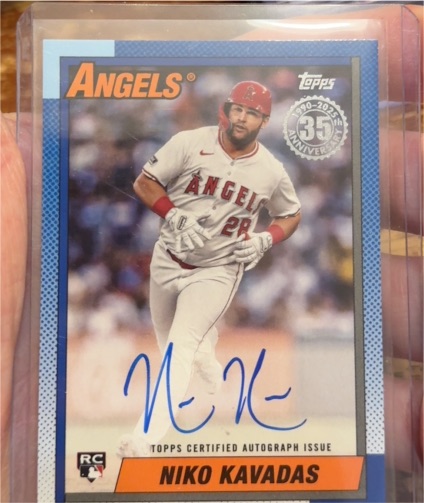 2025 Topps Update #90B2-NK Niko Kavadas — front