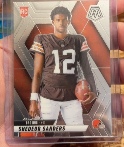 2025 Panini Mosaic #290 Shedeur Sanders — front