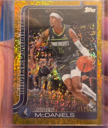 2025-26 Topps #248 Jaden McDaniels — front