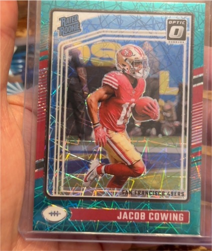 2024 Donruss Optic #236 Jacob Cowing — front
