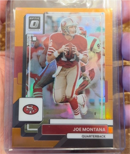 2022 Donruss Optic #176 Joe Montana — front