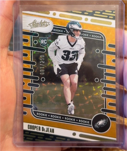 2024 Panini Absolute #140 Cooper DeJean — front