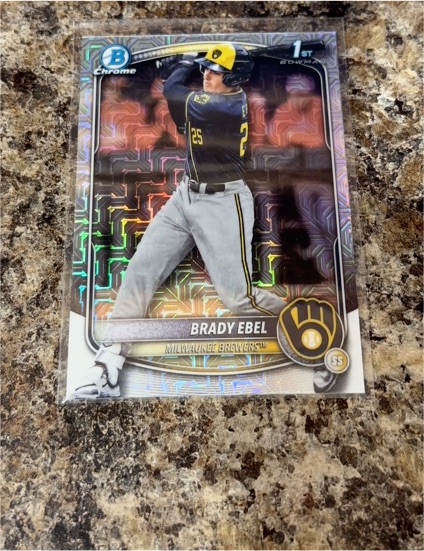 2025 Bowman Draft Chrome #BDC-194 Brady Ebel — front