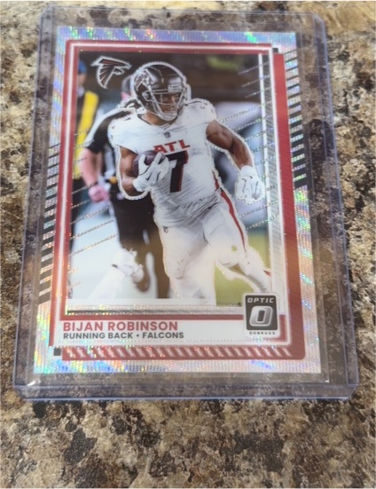 2025 Donruss Optic #118 Bijan Robinson — front