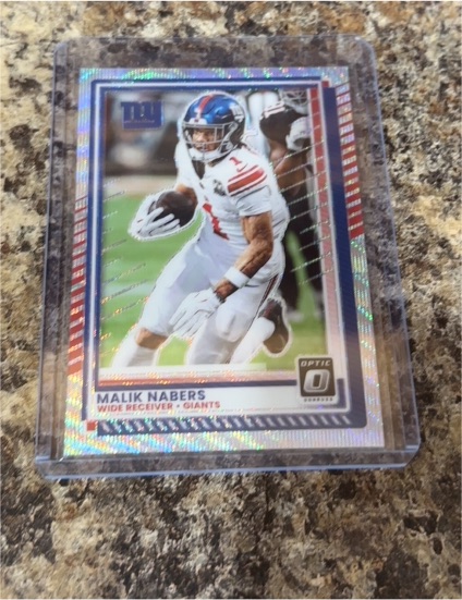2025 Panini Donruss Optic #182 Malik Nabers — front