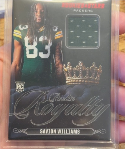 2025 Panini Rookies & Stars Rookie Royalty #RR-SWS Savion Williams — front