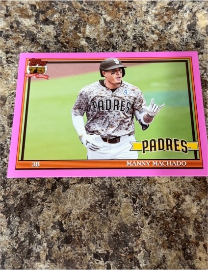 2026 Topps Series 1 1991 #T91-23 Manny Machado — front
