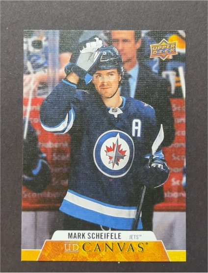 2020-21 Upper Deck UD Canvas #C207 Mark Scheifele — front