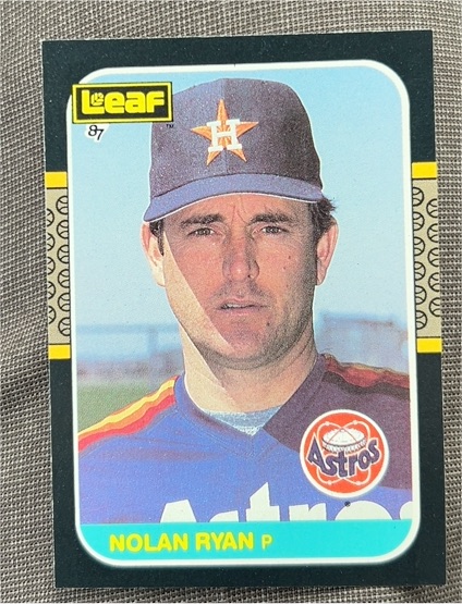 1987 Leaf #257 Nolan Ryan — front