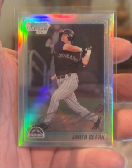 2010 Bowman Chrome Prospects #BCP83 Jared Clark — front