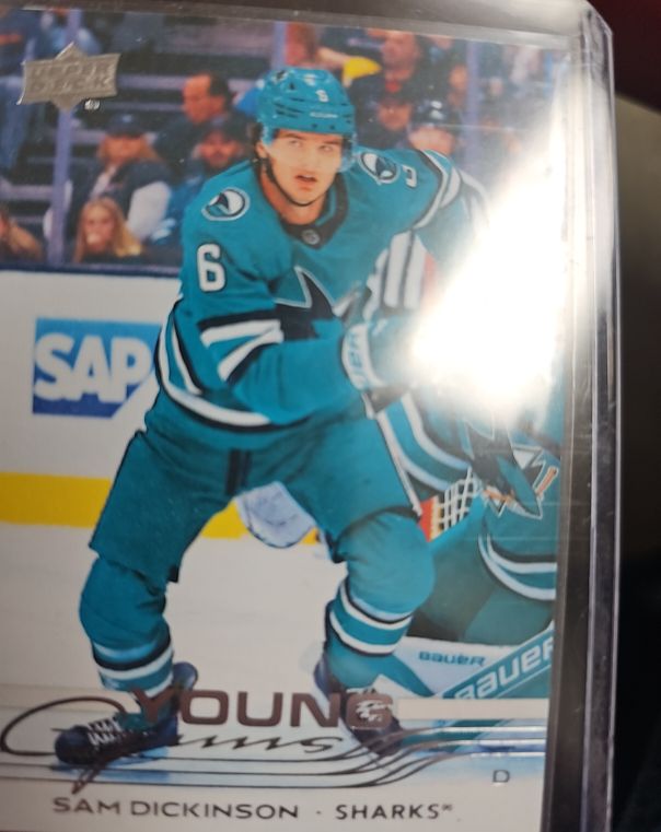 2025-26 Upper Deck Series 2 Young Guns #479 Sam Dickinson — front