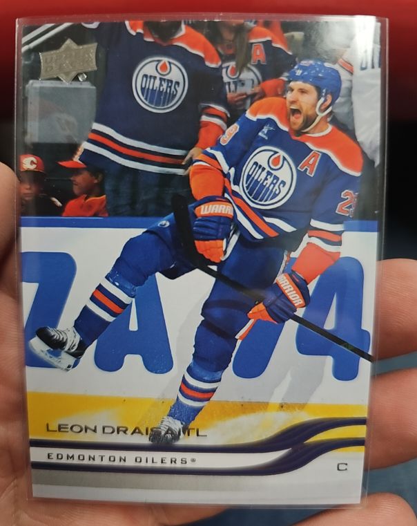 2020-21 Upper Deck #326 Leon Draisaitl Edmonton Oilers — front