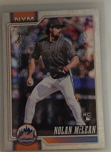 2026 Topps Series 1 #214 Nolan McLean — front