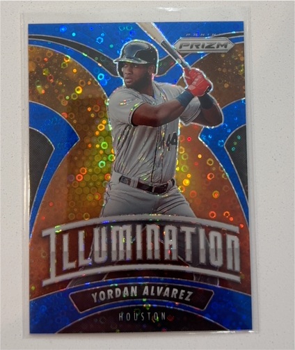 2020 Panini Prizm Illumination #I-6 Yordan Alvarez — front