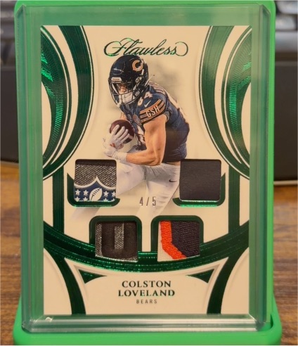 2025 Panini Flawless #4/5 Colston Loveland — front