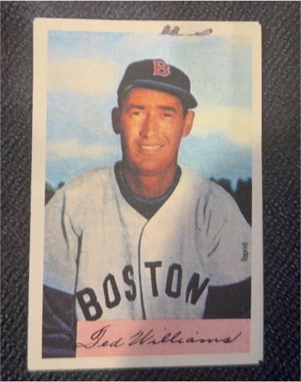 1989 Bowman Sweepstakes #NNO Ted Williams — front