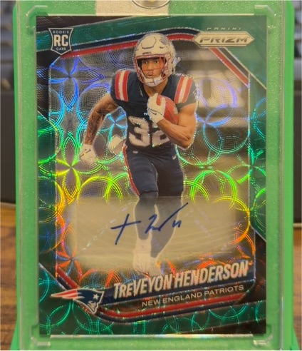 2025 Panini Prizm #343 Treveyon Henderson — front