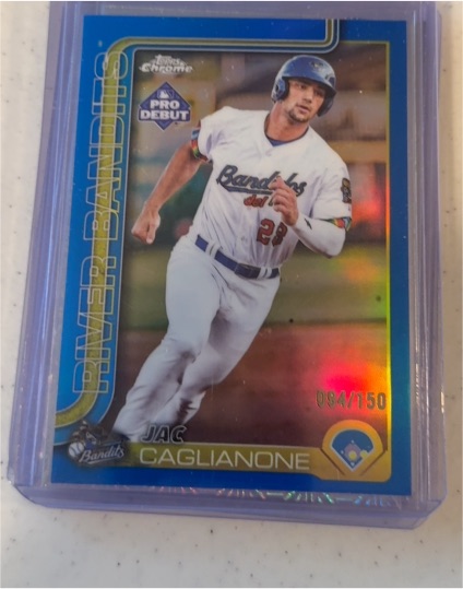 2025 Topps Pro Debut Chrome #PDC-89 Jac Caglianone — front