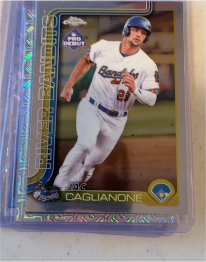 2025 Topps Pro Debut Chrome #PDC-89 Jac Caglianone — front