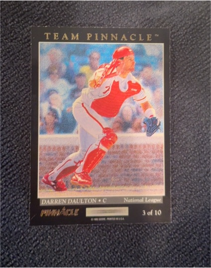 1993 Pinnacle Team Pinnacle #3 Darren Daulton — front