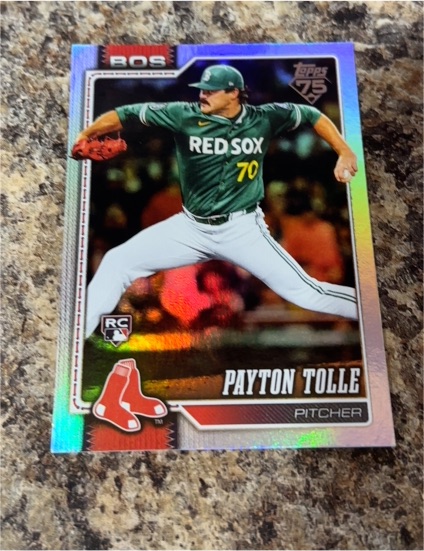 2026 Topps Series 1 #15 Payton Tolle — front
