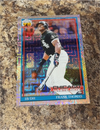 2026 Topps Series One Silver Pack Mojo Chrome #91C-66 Frank Thomas — front