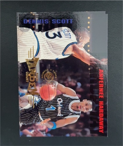 1994-95 Topps Stadium Club #279 Anfernee Hardaway / Dennis Scott — front