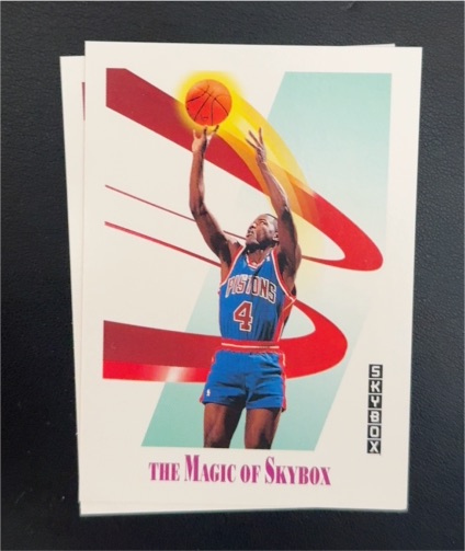1991-92 Skybox #565 Joe Dumars — front