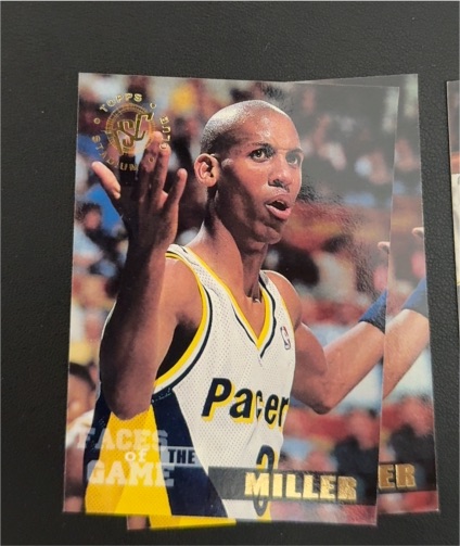 1994-95 Topps Stadium Club #353 Reggie Miller — front