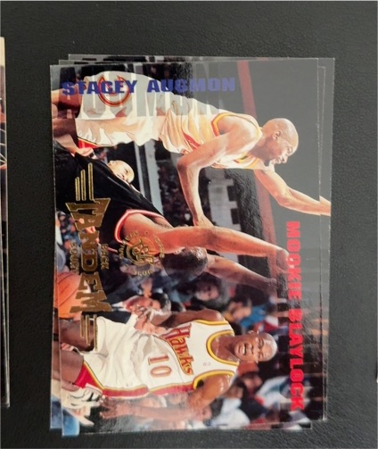 1993-94 Stadium Club #310 Stacey Augmon — front