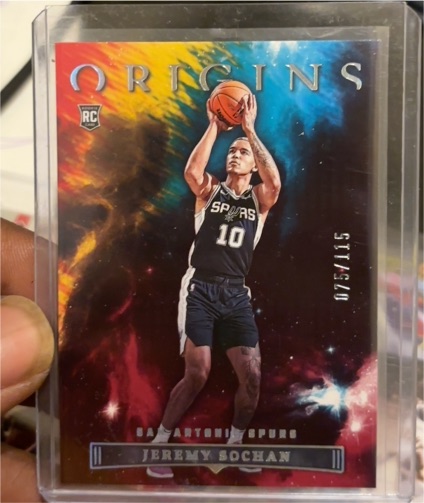 2022-23 Panini Origins #19 Jeremy Sochan — front