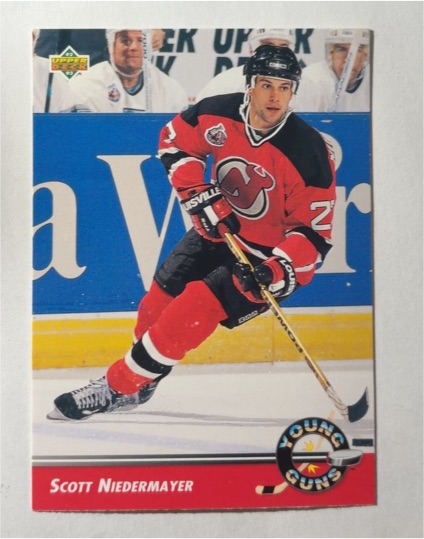 1992-93 Upper Deck #562 Scott Niedermayer — front