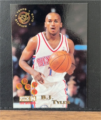 1994-95 Topps Stadium Club #300 B.J. Tyler — front