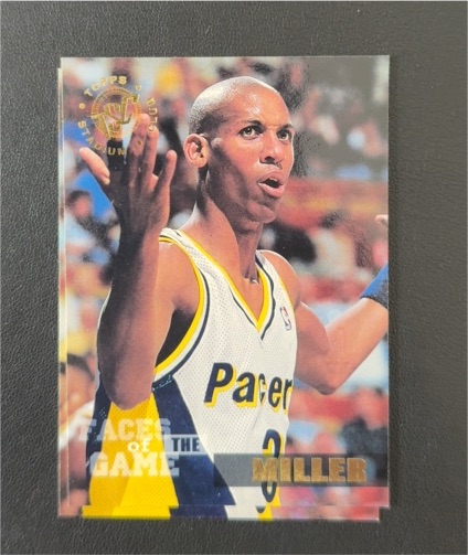 1994-95 Topps Stadium Club #353 Reggie Miller — front