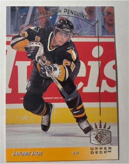 1993-94 Upper Deck SP #121 Jaromir Jagr — front