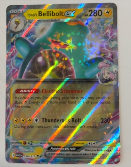 2025 Pokémon Journey Together #053 Iono's Bellibolt ex — front
