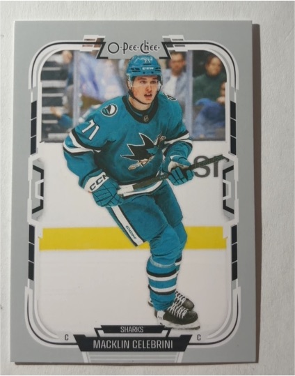 2025-26 O-Pee-Chee #119 Macklin Celebrini — front