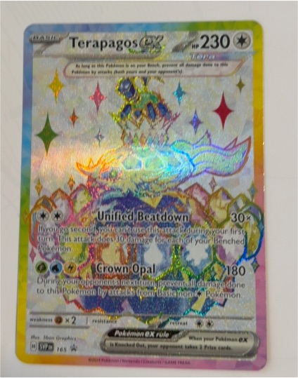 2023 Pokémon SVP #165 Terapagos ex — front