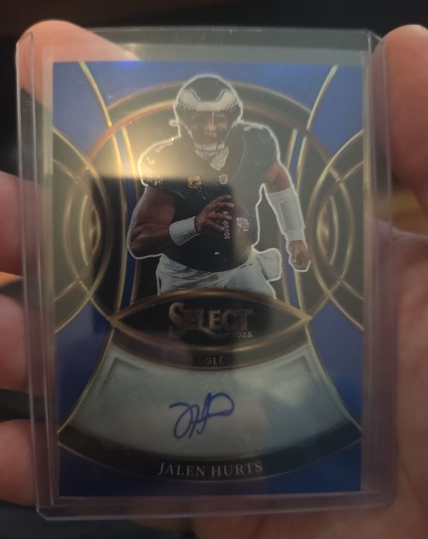 2025 Panini Select #SP-JLH Jalen Hurts — front