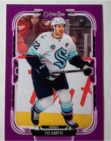 2025-26 O-Pee-Chee #48 Tye Kartye — front