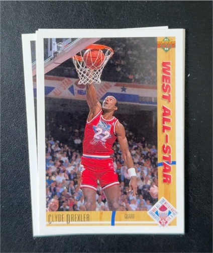1991-92 Upper Deck #53 Clyde Drexler — front