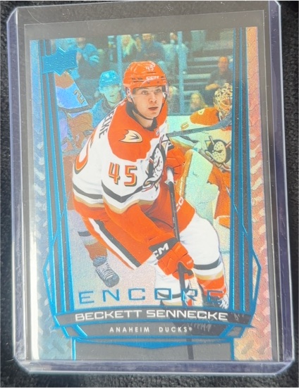 2025-26 Upper Deck Series 2 Encore #E-127 Beckett Sennecke — front