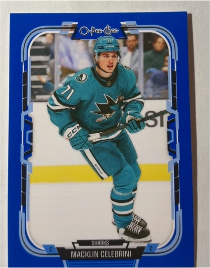 2025-26 O-Pee-Chee #119 Macklin Celebrini — front